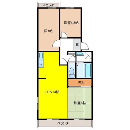 M-APTの物件間取画像